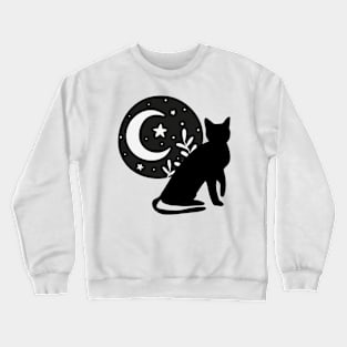 Lunar Cat Crewneck Sweatshirt